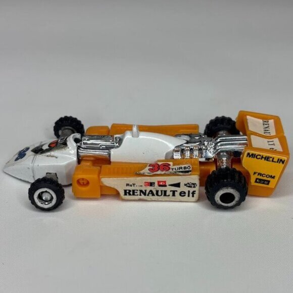 Vintage Transformer GoBots Yellow Formula 1 Renault Elf - Picture 3 of 8